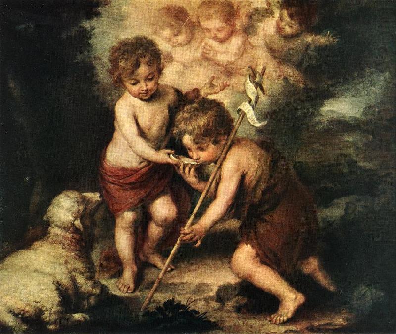 MURILLO, Bartolome Esteban Children with Shell sg china oil painting image